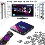 Décodeur Android 11.0 Smart TV BOX H96 MAX - 4GB 32GB - Netflix Media Player - RK3528 - 2.4G-5G Wifi