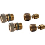 Anslutningsset till köksblandare 3/8" till 16x2,0-2,2 pexrör