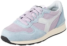 Diadora Unisex's Camaro Suede Gymnastics Shoe, Lavender Grey Stone Blue, 10 UK