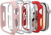 4 Pack Set Compatible with Apple Watch Series 7 41mm Case/Apple Watch Case UK 