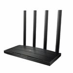 Routeur WiFi Dual-Band AC1900, 1300Mbps 5GHz + 600Mbps 2.4GHz, 4 antennes, 5 Ports Gigabit, prêt pour IPTV et IPv6, idéal pour Streaming et Jeux.