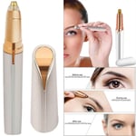 Ladies Eyebrow Trimmer Hair Remover Epilator Shaver Shaper Battery Operated Pen