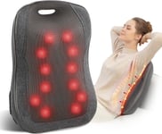 Comfier Shiatsu Back Massager with Heat- Portable Massage Cushion,Ideal Gifts f