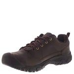 KEEN Men's Targhee 3 Oxford Casual Hiking Shoes, Dark Earth/Mulch, 8 UK
