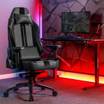 X ROCKER Onyx Office PC Gaming Chair Adjustable Seat Ergonomic 4D Armrests GOLD