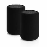 2-pack Audio Pro A10 MKII aktiv Wifi-högtalare, svart