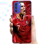 Motorola Moto G51 5G TPU Mobilskal Cristiano Ronaldo