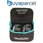 Makita BL1830 BL1840 BL1850 Twin Dual Battery Tool Pouch Belt Loop For Tool Belt