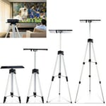 Aluminum Tripod Projector Stand Portabl Video TV Multimedia Projector Mount Tray