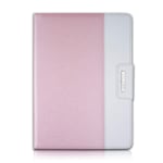 Thankscase Case for iPad Air 10.5" (3rd Gen) / iPad Pro 10.5", Soft TPU Case Cover with Pencil Holder, Swivel Case Smart Cover with Wallet Pocket, Hand Strap for iPad Air 3 10.5 2019 (Rose Gold B)