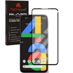 TECHGEAR GLASS Edition Compatible for Google Pixel 4a, Tempered Glass Screen Protector Cover [2.5D Round Edge] [9H Hardness] [Crystal Clarity] [Scratch-Resistant] [No-Bubble] NOT Pixel 4a 5G
