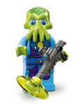 Lego Series 13 Alien Trooper Minifigure with Alien Blaster