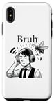 iPhone XS Max Bruh Cicadas Noise Funny Headset Cicada 2024 Cicada Killer Case