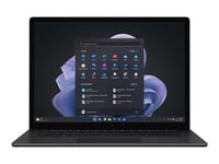 Microsoft Surface Laptop 5 for Business - Intel Core i7 - 1265U / jusqu'à 4.8 GHz - Evo - Win 10 Pro - Carte graphique Intel Iris Xe - 32 Go RAM - 512 Go SSD - 13.5" écran tactile 2256 x 1504 - Wi-Fi 6 - noir mat - clavier : AZERTY