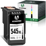 Economink 545XL Ink Cartridge remanufactured for Canon PG545XL 545 XL Black for Pixma TS3150 MG2550s TS3350 TR4551 TS205 MG2950 MG3050 TR4550 MX495 TS3450 MG2550 MG2450 Printers (1 Pack)