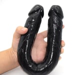 Long Realistic 16" Inch Double Ended Dong/Dildo Double Ender Sex Toy