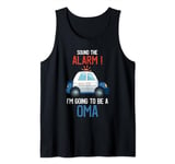 I'm Going To Be A Oma Police Car Baby Reveal Party Tank Top