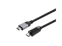Vivolink PROUSBCMMS2, 2 m, USB C, USB C, USB 3.2 Gen 2 (3.1 Gen 2), 20000 Mbit/s, Svart