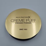 Max Factor Creme Puff Pressed Powder 41 Medium Beige Make Up New 14g