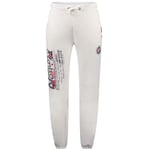 Geographical Norway Maturo Men Maturo Men Pantalon Jogging Style - Vetements Sport Confortable Doux - Survetement Homme Decontracte Coton - Automne Hiver Printemps Été (Blanc M)