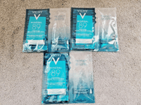 3 x Vichy Mineral 89 Fortifying Instant Recovery Mask 29g Fibre Tissue Mask NEW