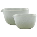 Chic Antique Denmark Valence Skål Med Hällpip 2-Set Grön