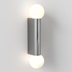 Vägglampa Astro Ortona Twin IP44 Krom