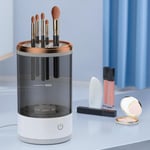 Automatisk sminkborste-rengörare, elektrisk sminkborste-rengöringsmaskin, sminkborste-rengöringsverktyg, perfekt present till mamma, fru