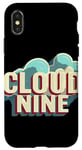 Coque pour iPhone X/XS Déguisement Cool on Cloud Nine