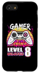 iPhone SE (2020) / 7 / 8 Gamer Girl Level 8 Unlocked Video Game 8th Birthday Girls Case
