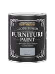 Rust-Oleum Gloss Furniture Paint Mineral Grey 750Ml