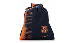 Nike FC Barcelona Stadium Football Gym Sack Obsidian Hyper Crimson BA5413 451)