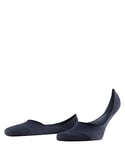 FALKE Men's Invisible Step Medium Cut M IN Cotton No-Show Plain 1 Pair Liner Socks, Blue (Dark Navy 6375) new - eco-friendly, 11.5-12.5