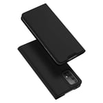 DUX DUCIS for Samsung A52 / A52S Case, Slim Fit Flip Leather Magnetic Phone Case Cover with [Card Holder] [Kickstand] for Samsung Galaxy A52 5G / A52S (Black)