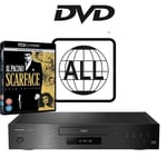 Panasonic Blu-ray Player DP-UB9000 MultiRegion for DVD 4K inc Scarface UHD