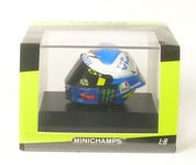 AGV Helmet Valentino Rossi Motogp Misano Race 1 2020 1:8 MINICHAMPS