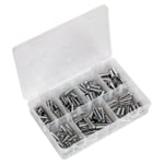 Sealey Clevis Pin Assortment 200pc Imperial - Part No. AB019CP