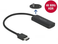 DELOCK – Adapter HDMI-A male to USB Type-C™ female (DP Alt Mode) 4K 60 Hz (63251)