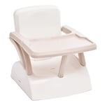 Rehausseur de chaise enfant 2 en 1 THERMOBABY YEEHOP - 6-18 mois - Harnais sécurité 3 points - Tablette amovible - Marron glac