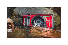 Olympus TG-7 digitalkamera, röd