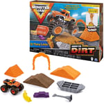 Monster Jam Dirt Deluxe Kinetic Sand Set & El Toro Loco Truck New Kids Xmas Toy