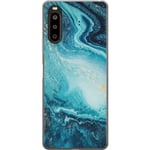 Sony Xperia 10 II Genomskinligt Skal Konstmönster