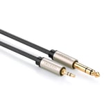 Ugreen AUX Kabel TRS Mini Jack 3.5mm 2m - Svart - TheMobileStore Ljudkablar