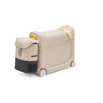 JETKIDS™ BY STOKKE® Resesäng BedBox™ Creamy Cappuccino med Crew BackPack™Moonglow White