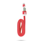 Cable Noodle 1m pour Manette Playstation 4 PS4 USB / Micro USB 1m Noodle Universel Universel (ROUGE) - Neuf