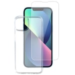 iPhone 13 4smarts Second Glass X-Pro 360° Protection Set (Deksel + Skjermbeskytter)