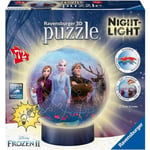 RAVENSBURGER Ravensburger - Frozen 2 Round 3d Puzzle 72 Pieces Illumined