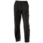 Regatta Pantalon Femme déperlant avec Poches Multiples New Action-Long Trousers, Black, FR : M (Taille Fabricant : 14)