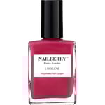 Nailberry Naglar Nagellack L'OxygénéOxygenated Nail Lacquer Pink Berry 15 ml (61.400,00 kr / 1 l)