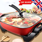 Pan Frying Pan Electric Grill Electric Cooker Multi-functional Baking Tray 5L